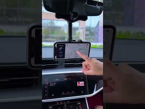 の携帯電話スタンドは360回転を見たことがありますか?視線を遮らず、安全に運転します#カー用品 #便利グッズ #くるま #ランプ