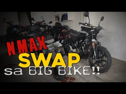 NMAX swapped to a BigBike (Svartpilen 401 bike swap) | First SLEX ride on a bigbike ni Throttle PHI