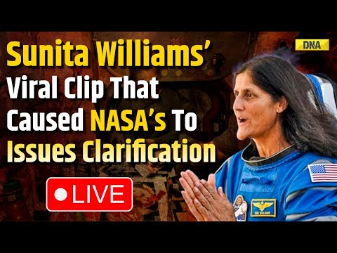 LIVE: Sunita Williams & Her Crew Members Share Heartfelt Christmas Message To Earth from Space| NASA