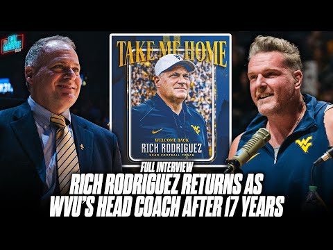 WVU's Rich Rodriguez Joins The Pat McAfee Show (Full Interview)