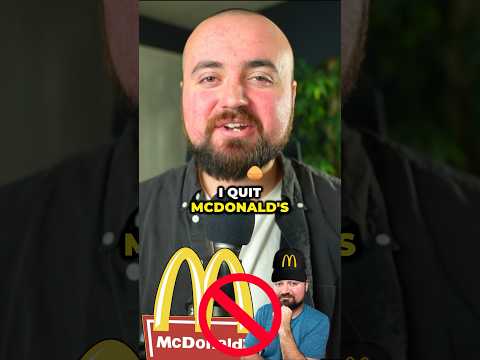 I Quit Mcdonald’s Day 1