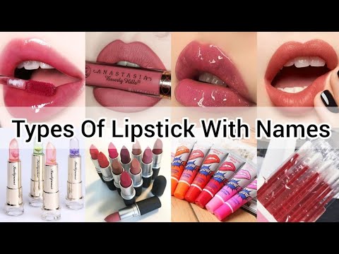 Types of lipstick with name/Lipstick for dark and dry lips/Lipstick name list/Lipstick name in hindi