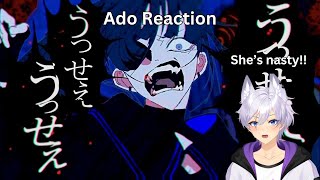 Listening to Ado for the first time "Usseewa" [Ado Reaction]