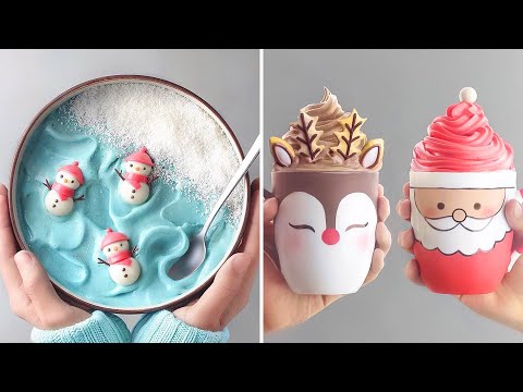 Awesome Christmas Cake Decorating Compilation 🎅🎄 So Yummy Christmas Cake Recipe