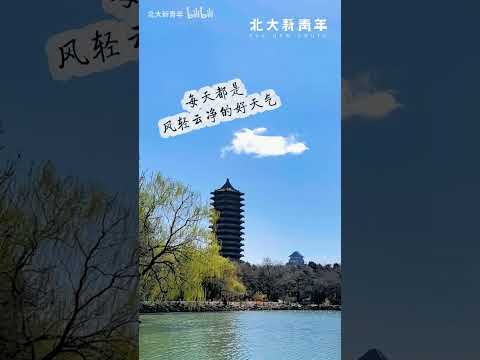 【北大X春天】当照片涂鸦遇上春日燕园！一年之计在于春，青春奋斗正当时~ - PKU 北大人