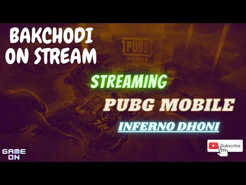 Aajao Sab   | Streaming PUBG MOBILE Kr. #PUBGMOBILE #PUBG INFERNO DHONI