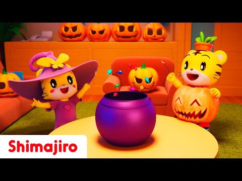 Trick or treat! Halloween candies! | Sing and dance with Shimajiro | Kids songs & Nursery Rhymes