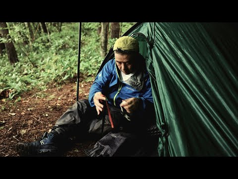 Rainy, cloudy, sunny, mid-autumn moon solo camp - akto hilleberg