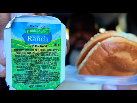 Burger King The Big Dip Hidden Valley Ranch Review!