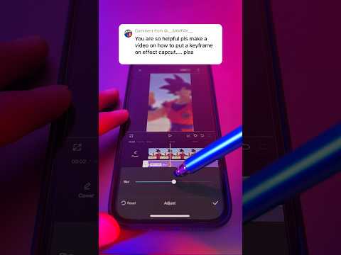 How To Put Keyframes On CapCut Effects