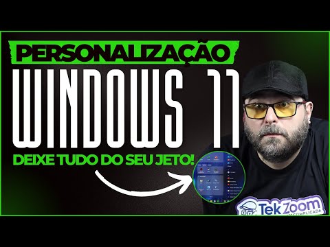 Como PERSONALIZAR o WINDOWS 11 com TEMA ESCURO TOTAL!