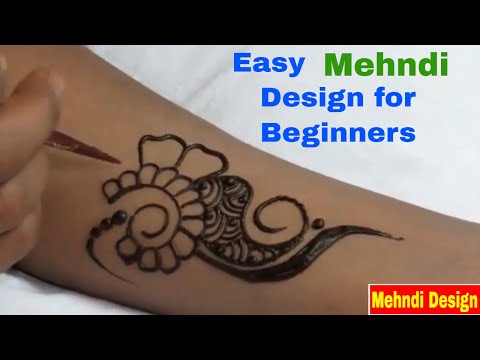 EASY MEHENDI DESIGNS | VERY BEAUTIFUL SHADED LATEST FLORAL ARABIC HENNA MEHNDI DESIGN FOR FRONT HAND