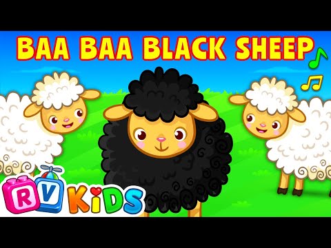 Baa Baa Black Sheep Song & Nursery Rhymes for Kids | RV AppStudios