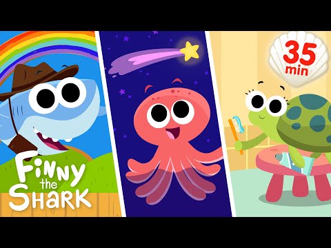 Fun Finny The Shark Songs | Children’s Music | Cartoon For Kids