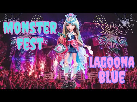 🌊 Unboxing the Monster High Monster Fest Lagoona Blue Doll! 🐚✨ Ocean Chic Spooktacular! 💙