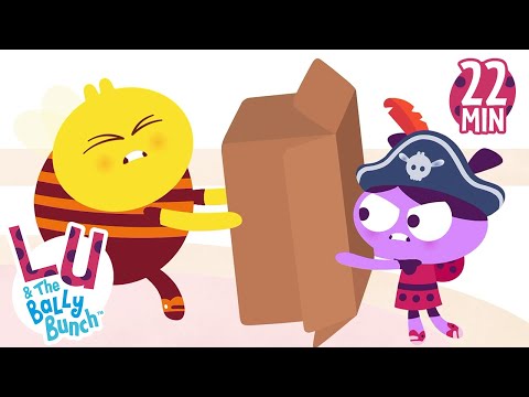 Find The missing Box | Lu & Barnaby's Playtime | Lu & The Bally Bunch | 9 Story Kids