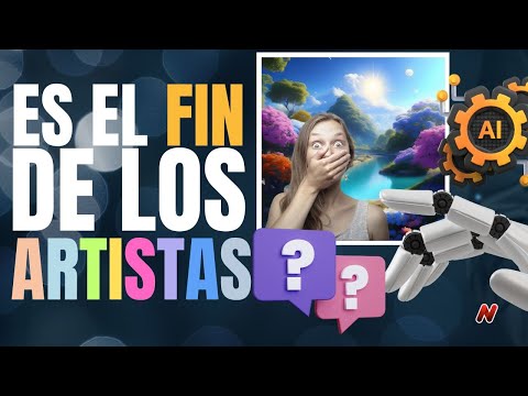 La inteligencia artificial acabará 😯con los artistas ¿Es el fín del arte?