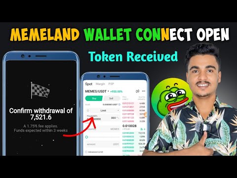 Memeland Token Withdrawal Start 🤑 | Memeland wallet connect Open | Memeland Withdrawal Update