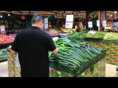 实拍今日西安一超市蔬菜价：蔬菜太贵买菜人少，你们那里蔬菜贵吗