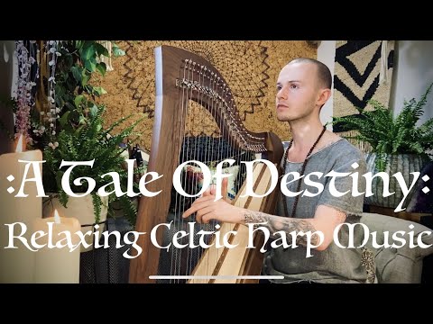 Relaxing Celtic Harp Music - Peaceful Sleep Meditation - Ambient Sound Healing - Elven Fantasy Music