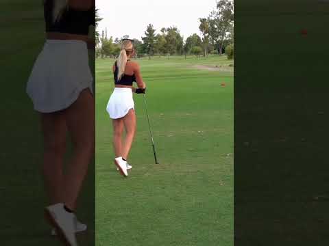 #golfshorts Golf swing basics | Golf swing slow motion | Golf girl hot women golf girls #golfgirl