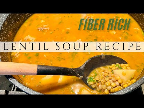 Ultimate Hearty & Healthy High-Fiber Soup Recipe | Nutritious, Delicious & Easy!