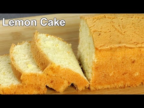 Lemon Cake Recipe | Super Soft & Spongy Lemon Loaf Cake | How to make Teatime cake