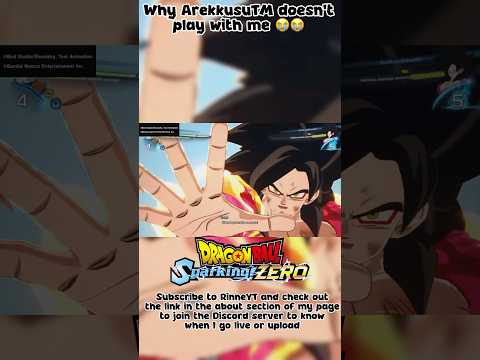 We clashed fr @ArekkusuTM #funnymoments #dragonballsparkingzero #fyp #gaming #homepage #rinneyt