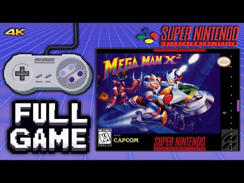 Mega Man X2 [SNES] - Full Game Walkthrough / Longplay (4K60ᶠᵖˢ UHD)