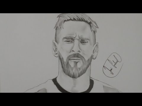 Speed drawing Messi