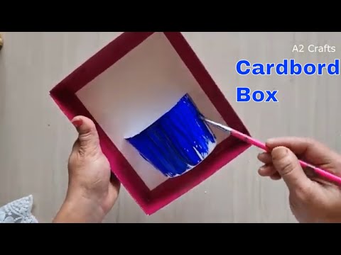 DIY -  Low Cost Cardboard Crafts - Amazing Cardboard Crafts and Food Container Ideas