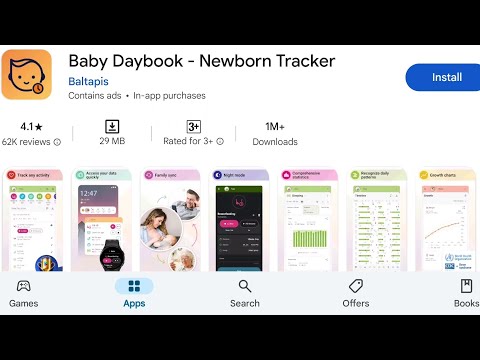 How To Install Baby DayBook Newborn Tracker App's | How To Download Baby DayBook Newborn Tracker App