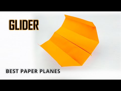 The Remarkable Paper Glider - How to Make an Amazing Paper Glider