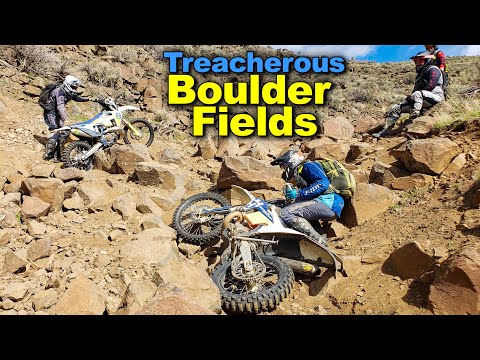 The Famous "Waterfall Trail" - Mattawa, WA [Hard Enduro Boulder Field]