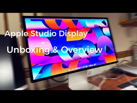 Apple Studio Display Unboxing & Overview