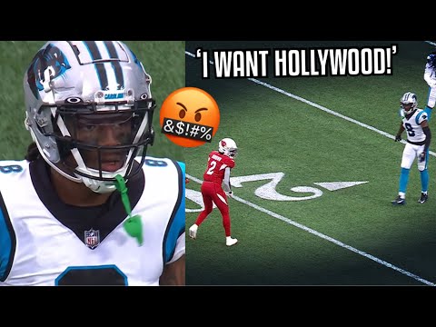 When ‘Hollywood’ Brown MET Jaycee Horn! 🤬 (WR vs CB) 2022 Cardinals Vs Panthers highlights