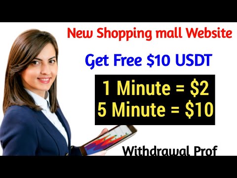 Free USDT earning website, make many on mobile, shopping mall website, USDT earning