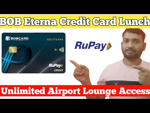 Bob Eaterna Rupay Credit Card Lunch | Unlimited Airport Lounge Access | Best rupay credit card