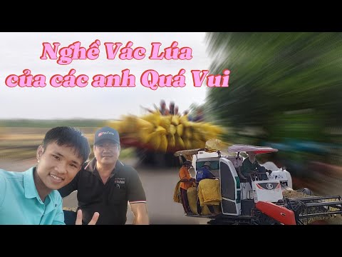 Buổi Đưa Lúa Từ Đồng Vào Bờ Giao Bán Cho Bạn Hàng Xe Tải . Và Ghe Quá đông Vui