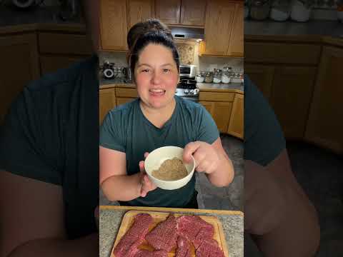 Salisbury steak recipe #salisburysteak #dinner #dinnerideas #easyrecipes ￼