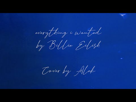 everything i wanted - billie eilish (Cover by Alek)