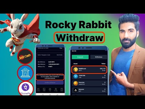 Rocky rabbit withdrawal | how to sell Rocky rabbit coin | #rbtc #rockyrabbitairdrop