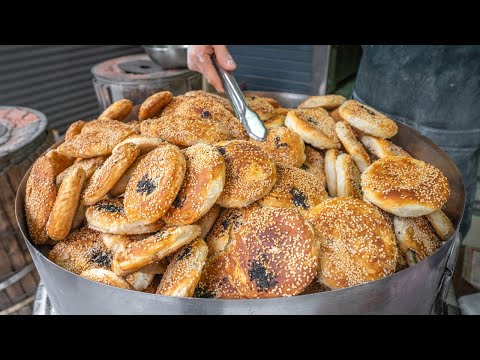 上海烤燒餅製作｜台灣美食｜阿英上海烤燒餅