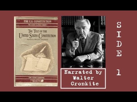 The Text of the United States Constitution Audiobook Side 1