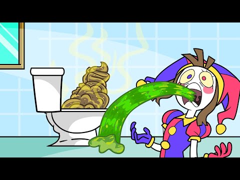 Trouble in Toilet Pomni x Jax's Dinner Date Disasters The Amazing Digital Circus