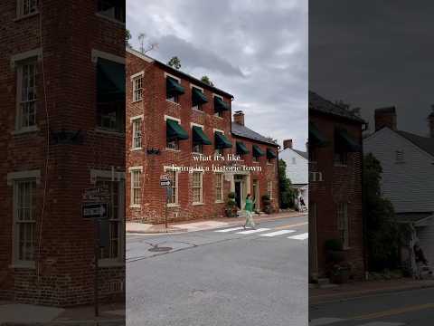 Home in Leesburg, VA 🥰 #historical #historictown #architecture #smalltownlife