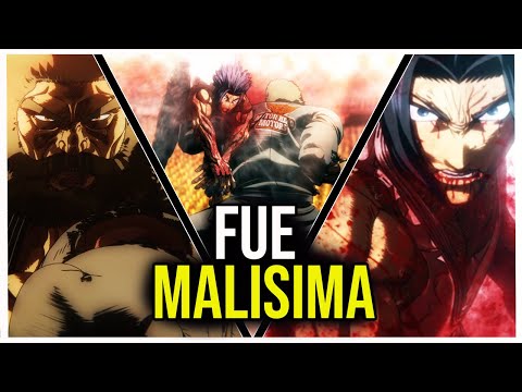 REI vs KUROKI no vale la pena en ANIME | Kengan Ashura