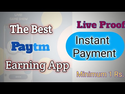 Best Paytm Earning App. || Play and Earn Paytm Cash Daily || Live Payment Proof.