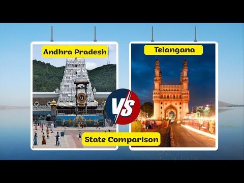 Andhra Pradesh VS Telangana | State Comparison in Hindi | Why Telangana separated?