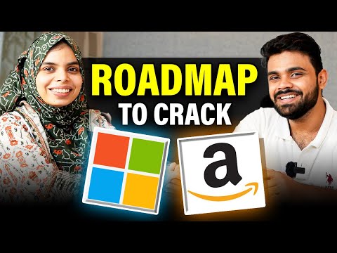 Roadmap to Crack Microsoft and Amazon | Step by Step Guide From 1st Year to 4th Year